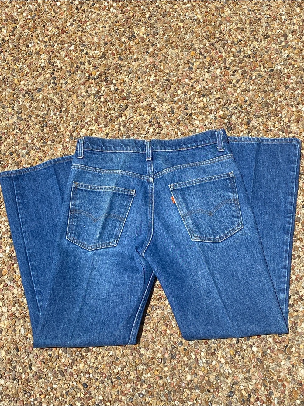 Vintage Levi’s 517 1970’s style Orange Tab Boot Cut Jean 32x 30 ✨45+ years old✨